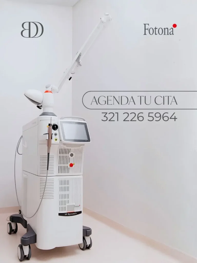 Láser fotona en Medellín - clínica estética Be Dharma