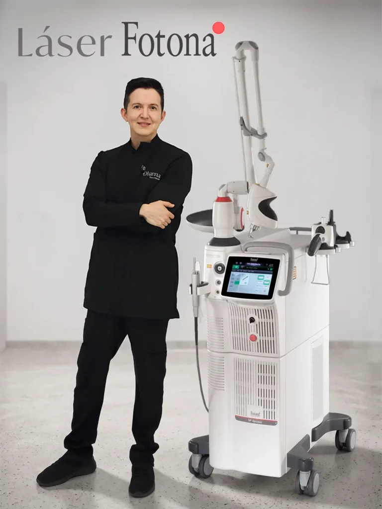 Láser fotona en Medellín - clínica estética Be Dharma - Cirujano plástico David Delgado