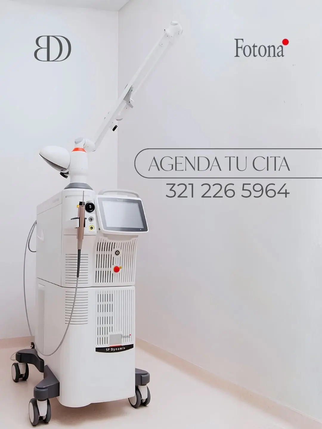 Láser fotona en Medellín - clínica estética Be Dharma