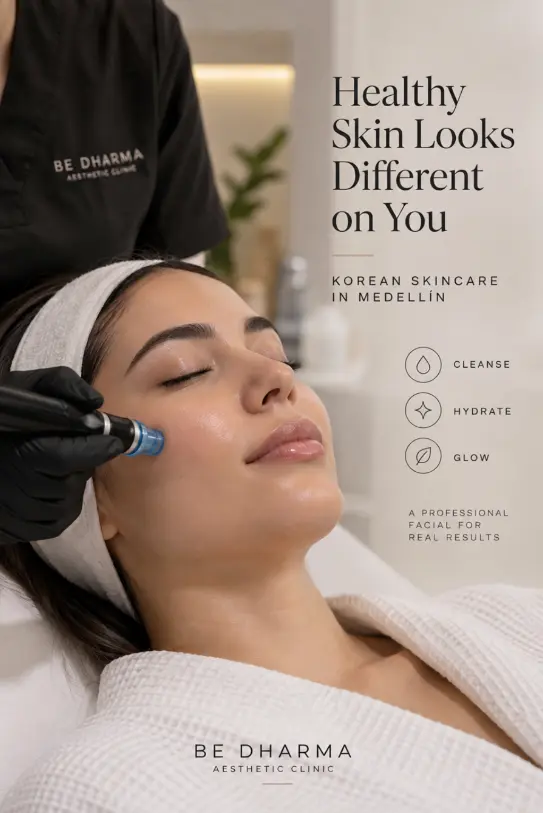 Korean Skincare Medellín- Be Dharma Clinic- Estetic Clinic in Medellín