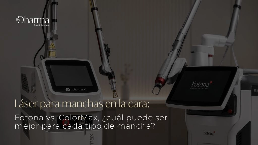 Láser para manchas en la cara Fotona vs. ColorMax, cuál puede ser mejor para cada tipo de mancha - Clínica Be Dharma