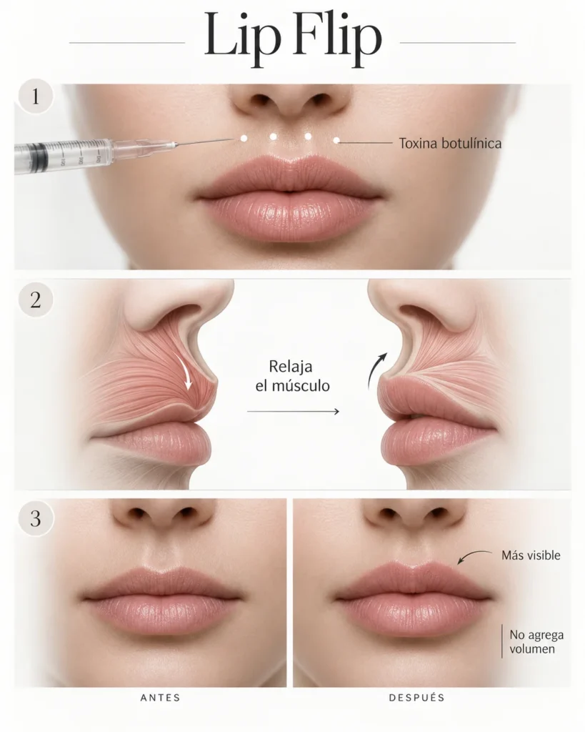 Lip flip El tratamiento para definir tus labios sin añadir volumen - Clinica Be Dharma 1