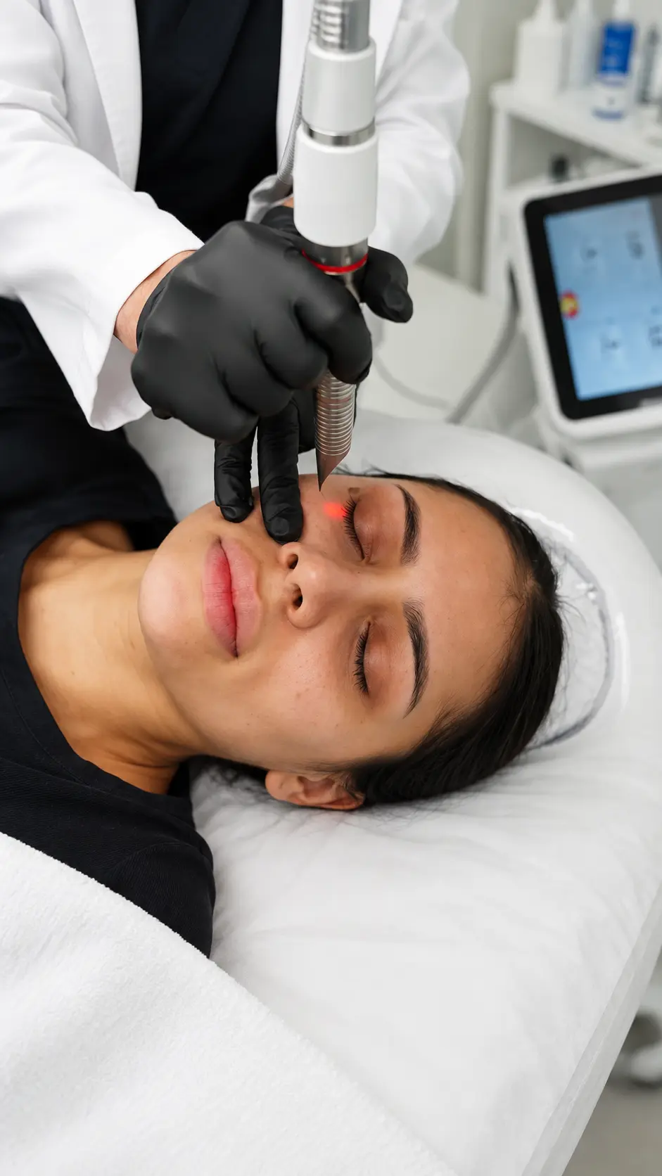 Blefaroplastia sin cirugía con láser Fotona- Clínica Be Dharma Medellín